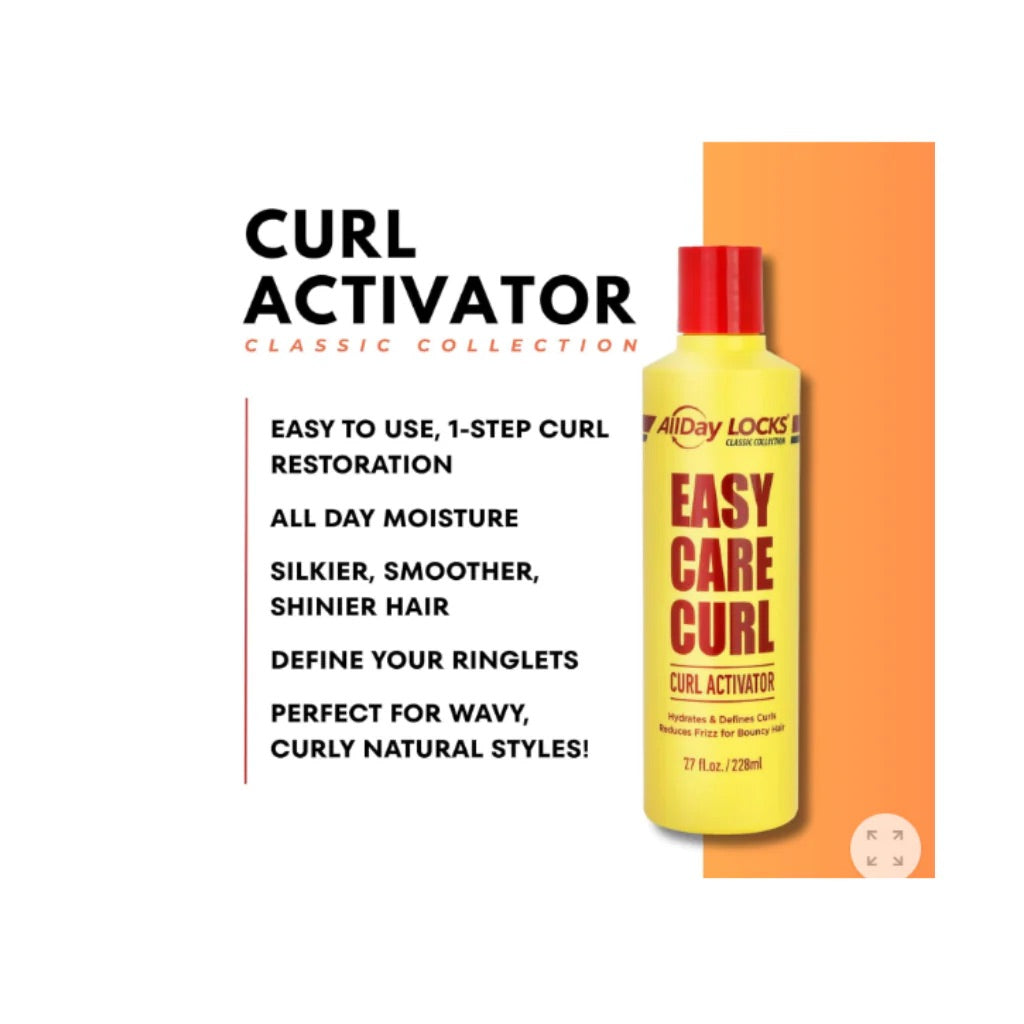 AllDay Locks Classic Easy Care Curl Activator 7.7 oz