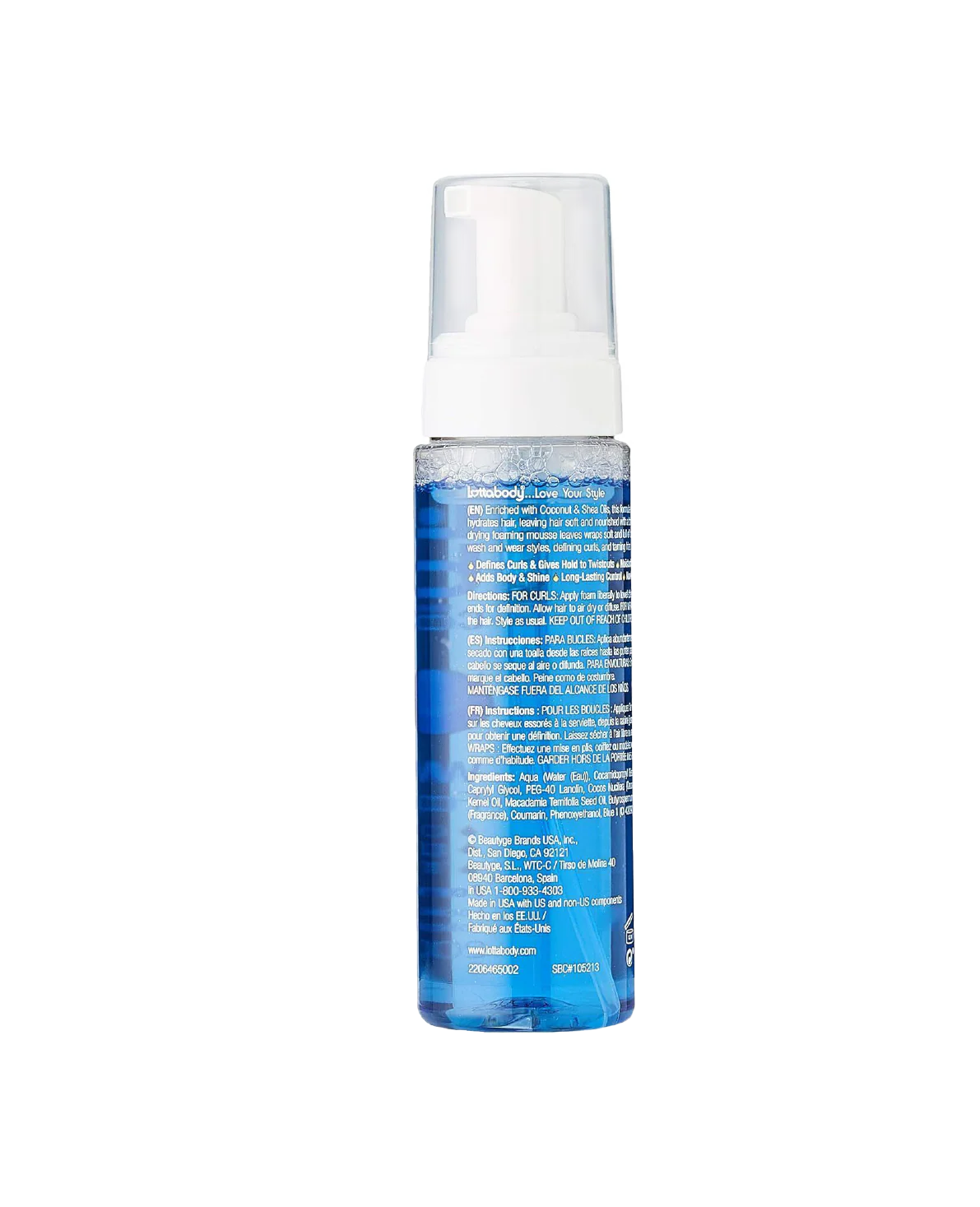 Lotta Body Wrap Me Foaming Mousse 7oz
