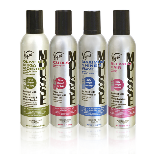 Vigorol Curls Hair Mousse 12oz