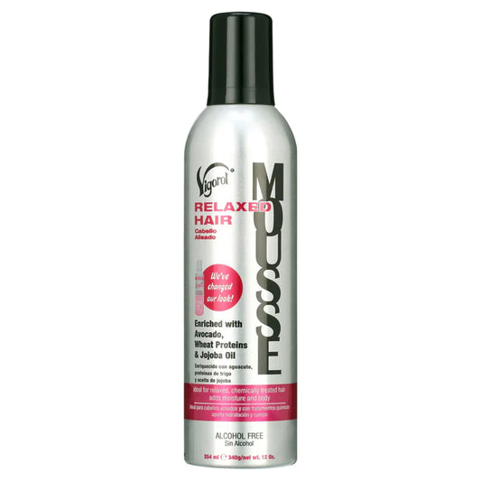 Vigorol Mousse Relaxed Hair Mousse 12oz