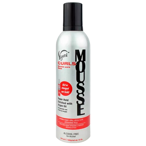 Vigorol Curls Hair Mousse 12oz
