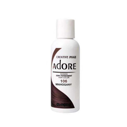 Adore Semi Permanent Hair Dye Mahogany #106 4oz