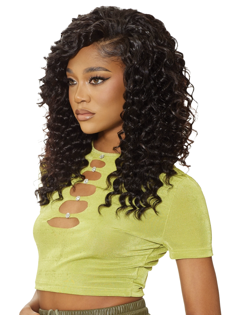 Outre Sugar Punch 100% Unprocessed Remy Human Hair Deep Wave