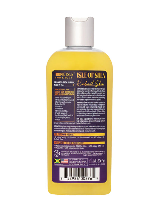 Isle Of Shea Nourishing Body Oil Gel 8oz