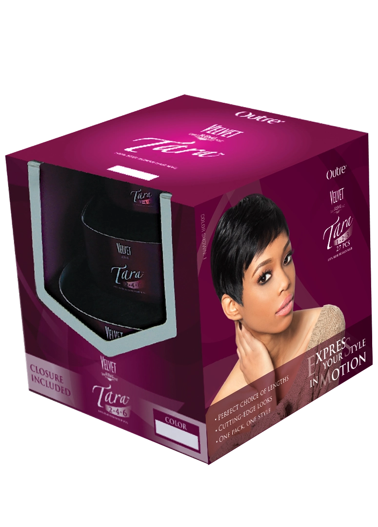 Outre Velvet Remi Tara 1-2-3 100% Remi Human Hair