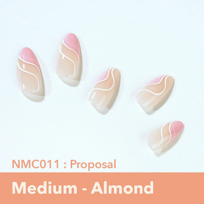 Ebin New York Mood: Too Classy Press On Nails - Proposal
