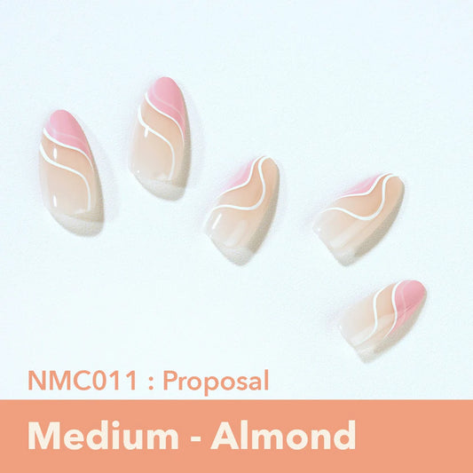 Ebin New York Mood: Too Classy Press On Nails - Proposal