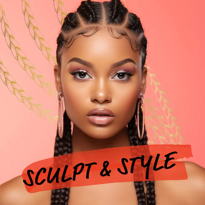 Ebin Braid Formula Lock N Pomade Braiding Gel - Medium Hold