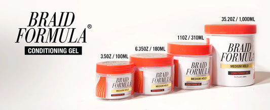 Ebin Braid Formula Lock N Pomade Braiding Gel - Medium Hold